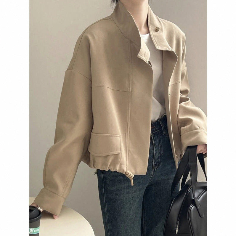 Long Sleeve Button Front Jacket