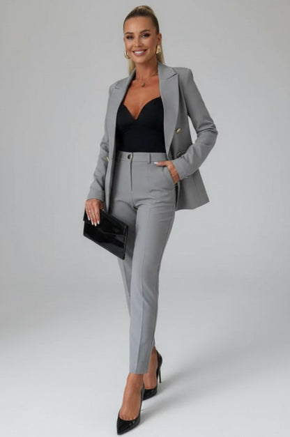 Double Breasted Blazer Pants Matching Set