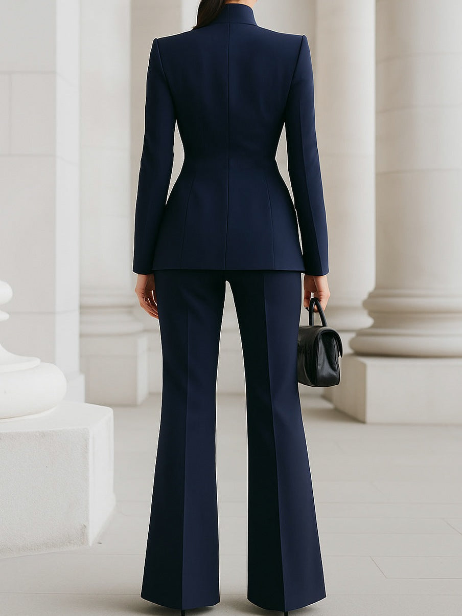 Fitted Long Sleeve Matching Set