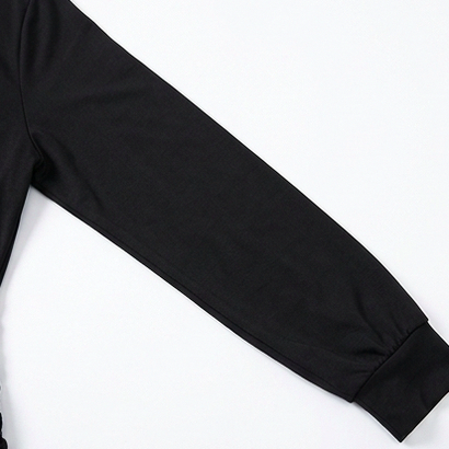 Fitted Long Sleeve Ruched Midi Dress