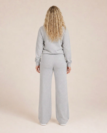 Fleece Half Zip Long Sleeve Matching Set