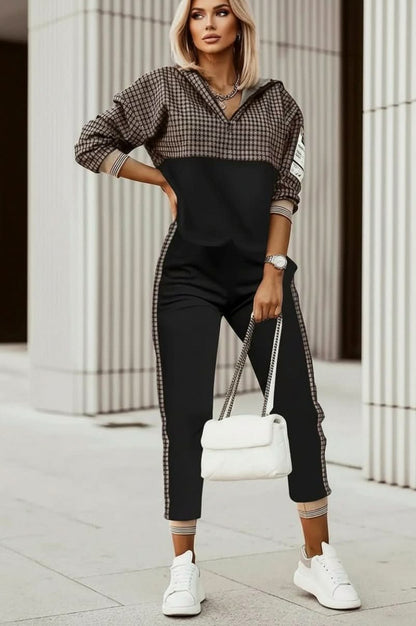 Geometric Long Sleeve Matching Set