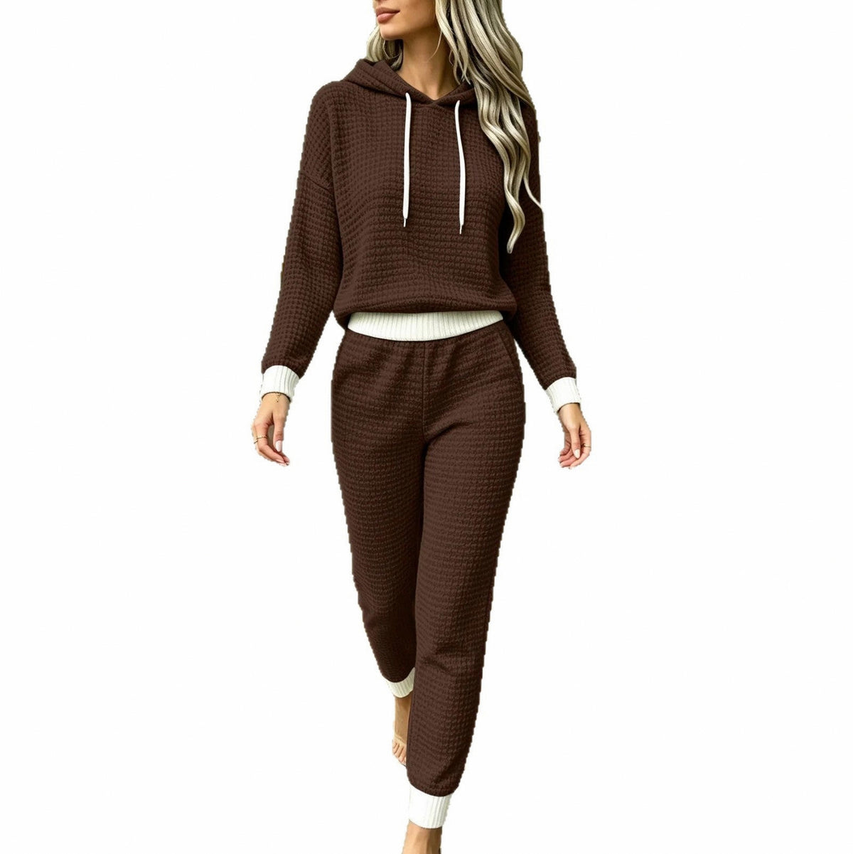 Knit Long Sleeve Matching Set