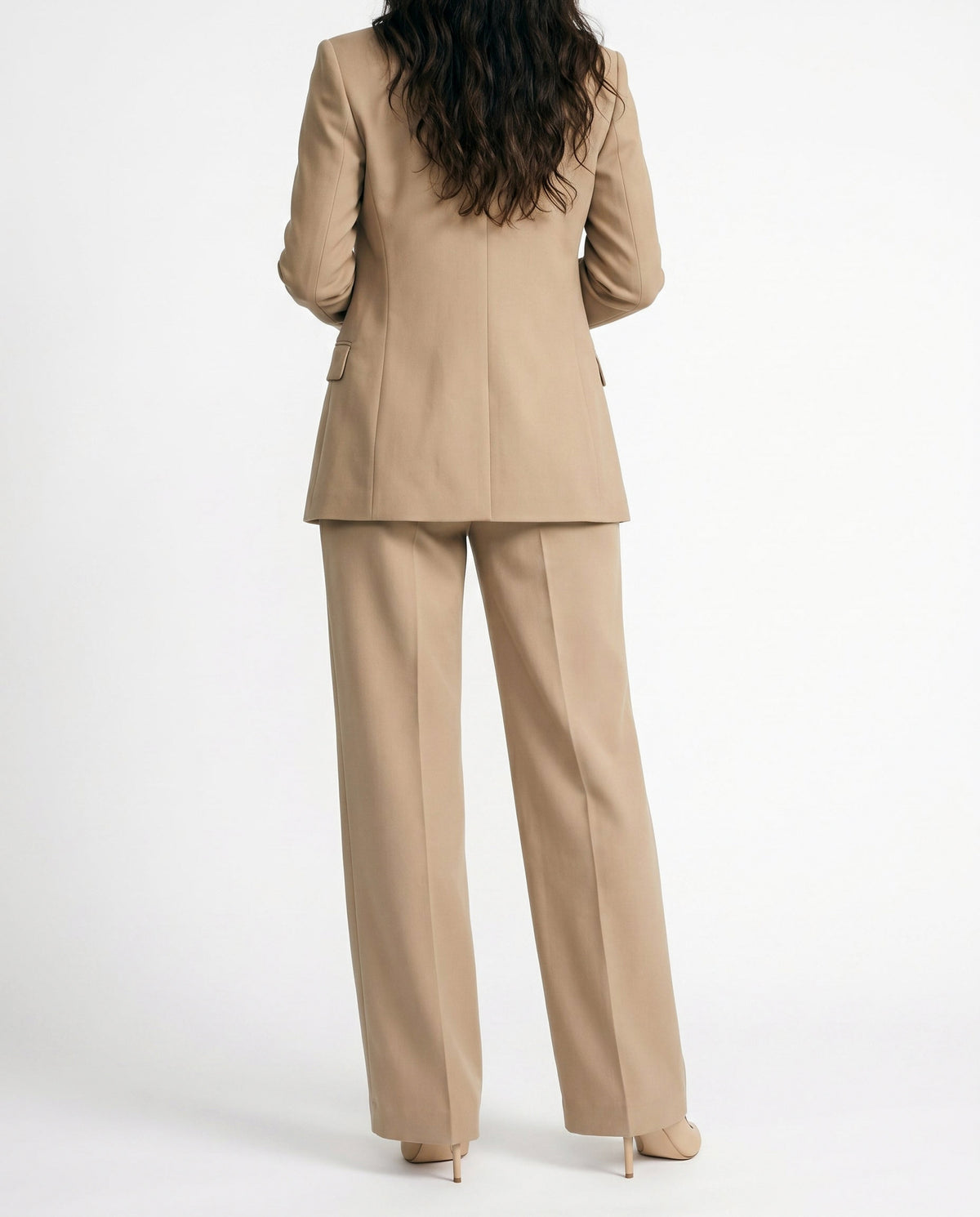 Long Sleeve Blazer and Wide Leg Matching Set