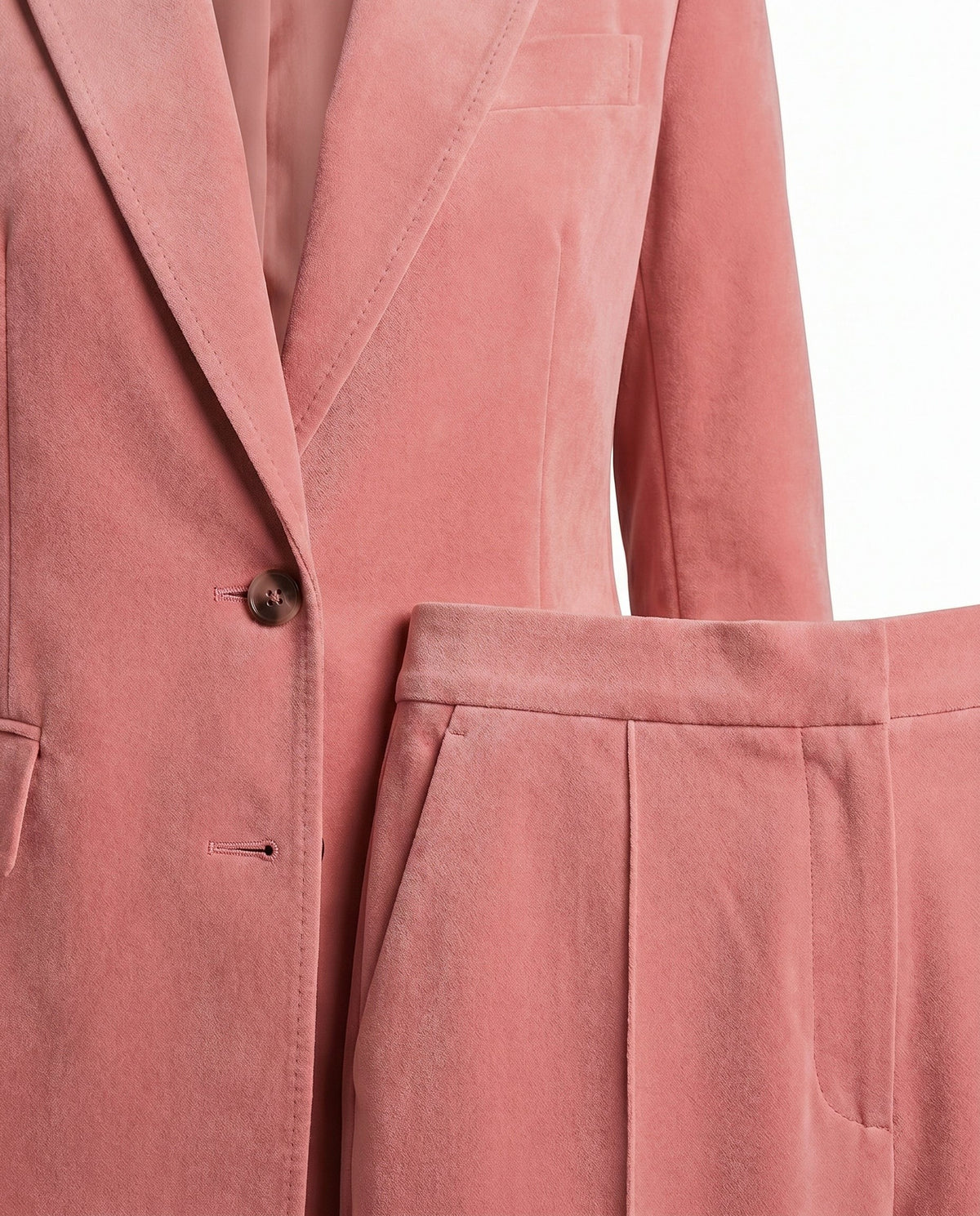 Long Sleeve Blazer and Wide Leg Matching Set
