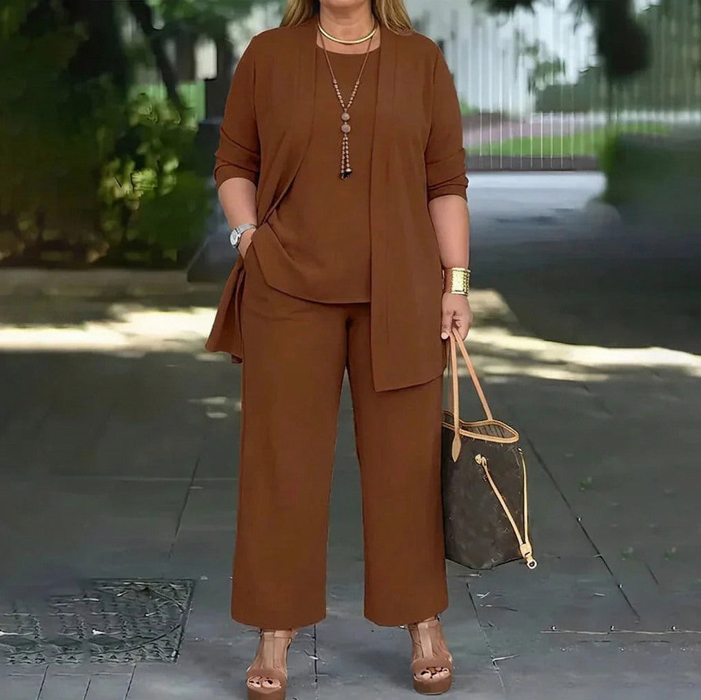 3 Piece Loose Fit Lounge Set