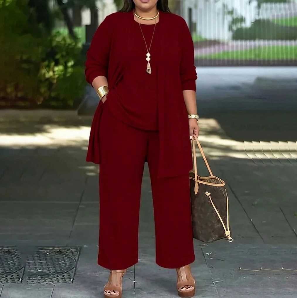 3 Piece Loose Fit Lounge Set