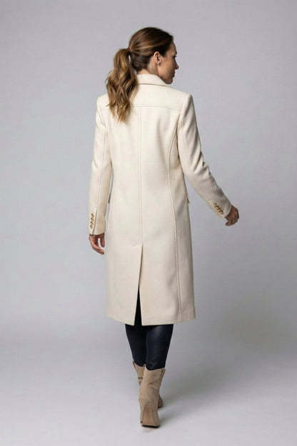 Long Sleeve Double Breasted Coat