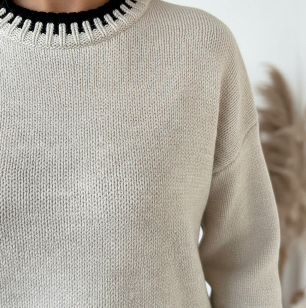 Ribbed Knit Long Sleeve Matching Set