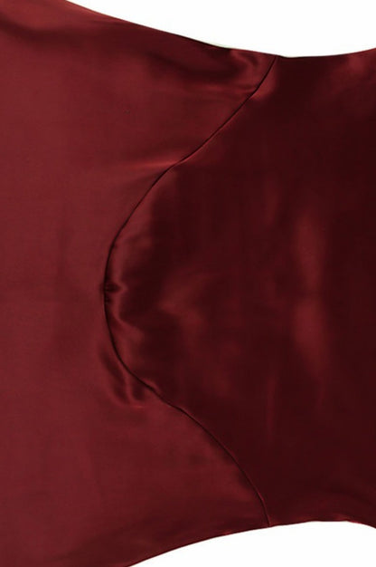 Satin Cowl Neck Slip Maxi Dress