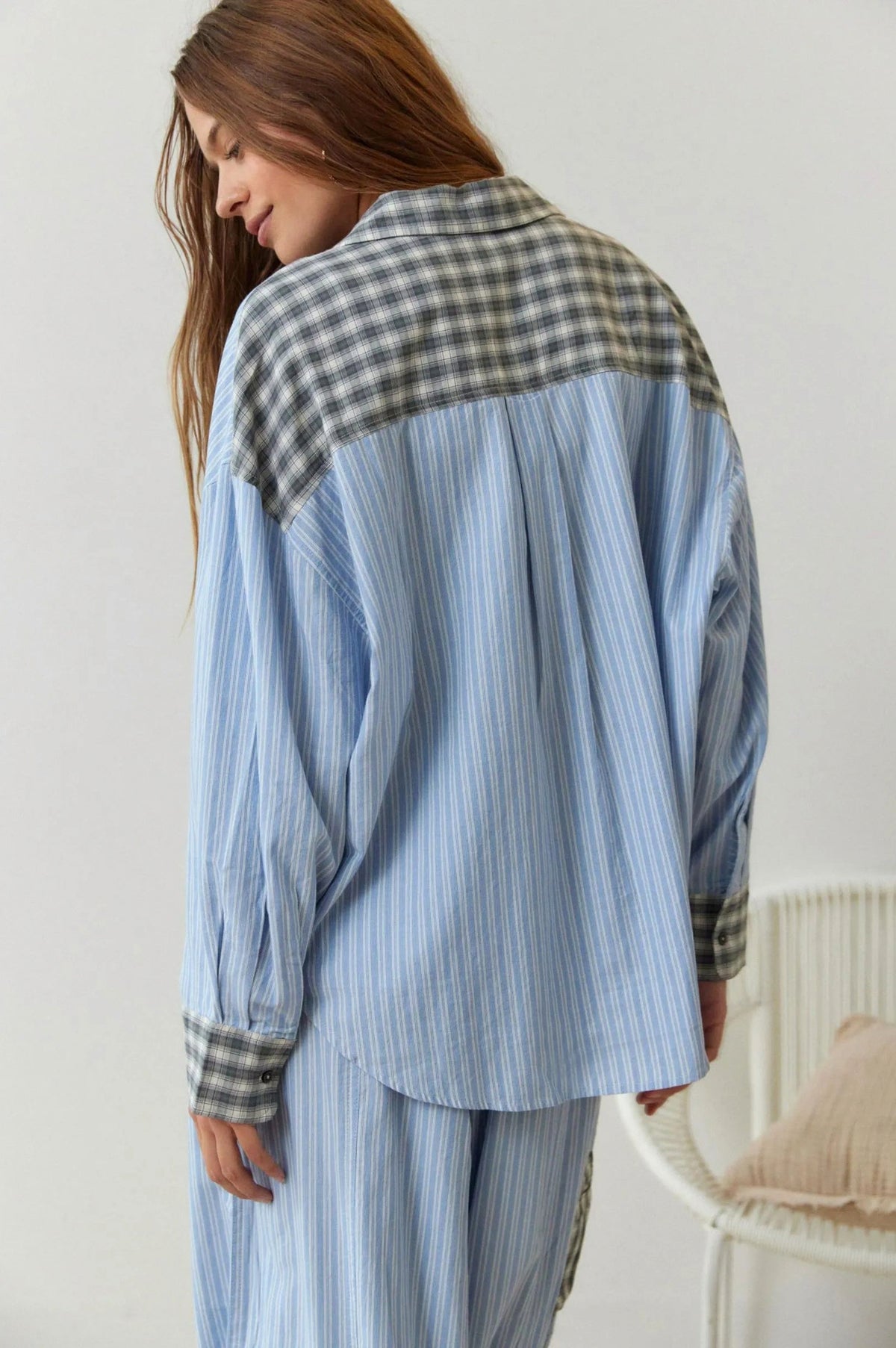 Striped Long Sleeve Matching Set
