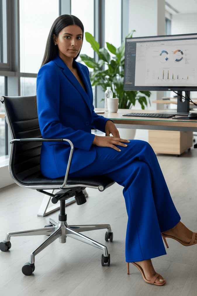 Tailored Long Sleeve Matching Set