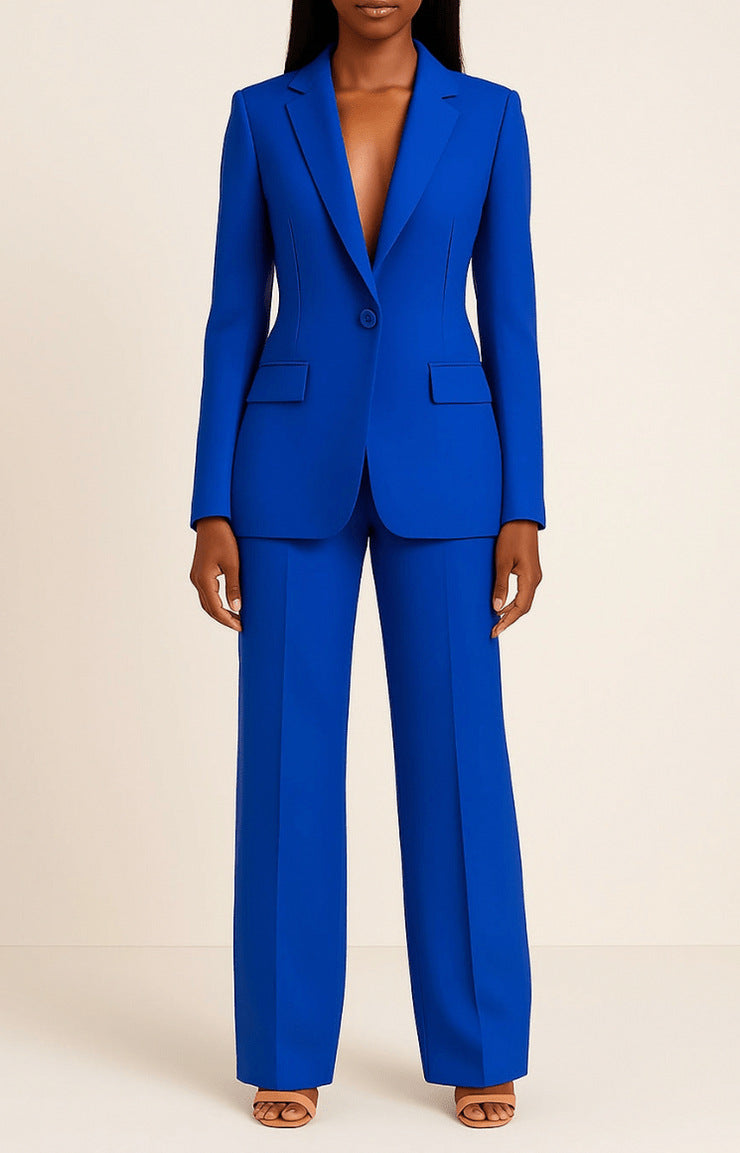 Tailored Long Sleeve Matching Set