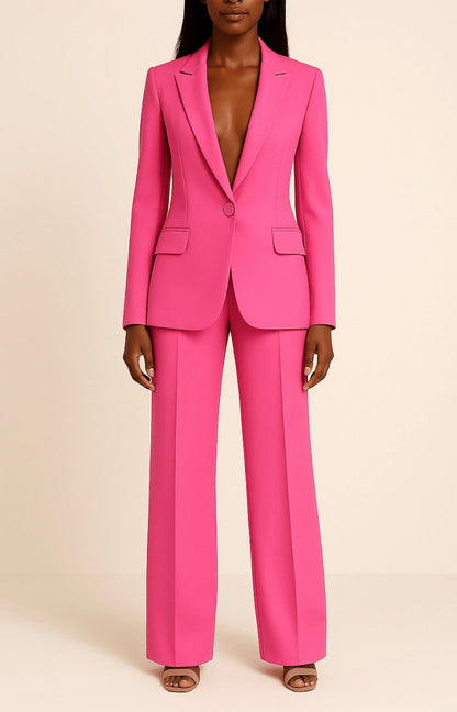 Tailored Long Sleeve Matching Set