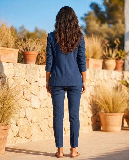 Tailored Long Sleeve Two Piece Set